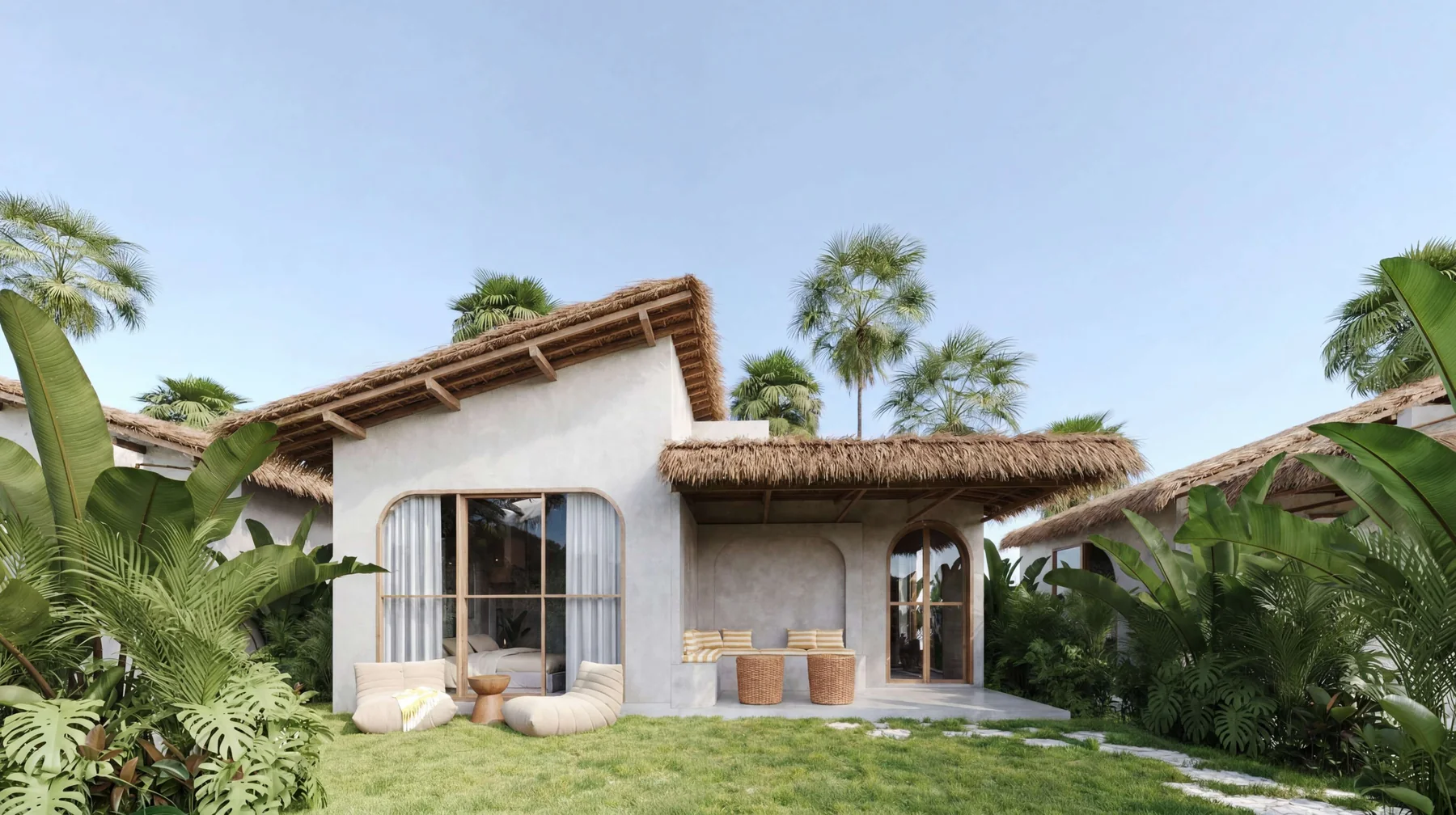 Exterior de villa de un dormitorio en Bumbang