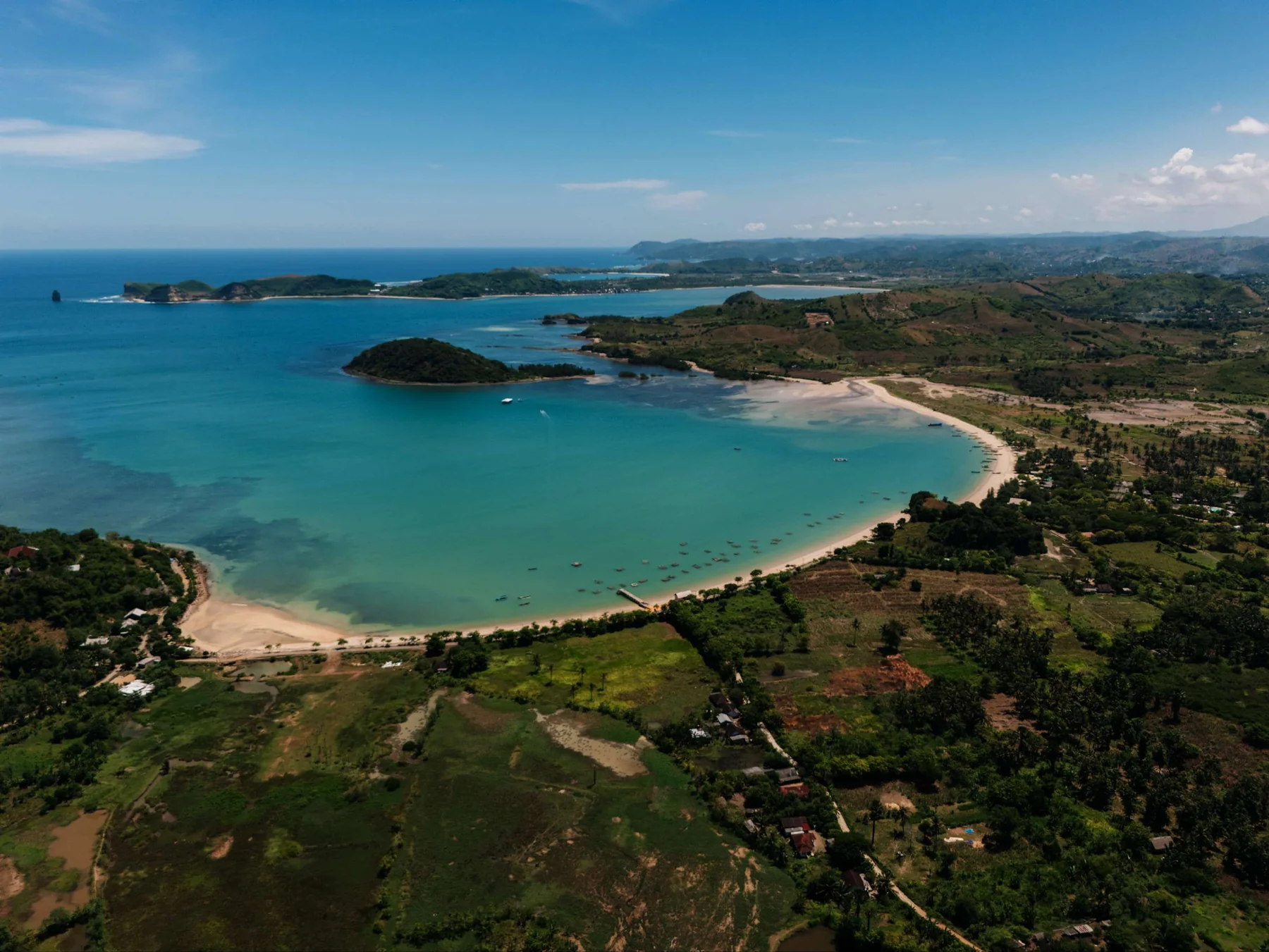 Entorno costero del sur de Lombok