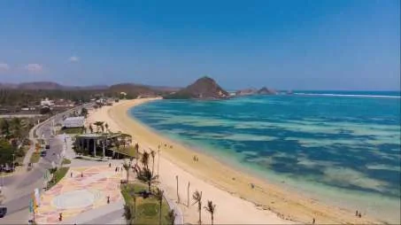Paseo marítimo de Kuta Lombok